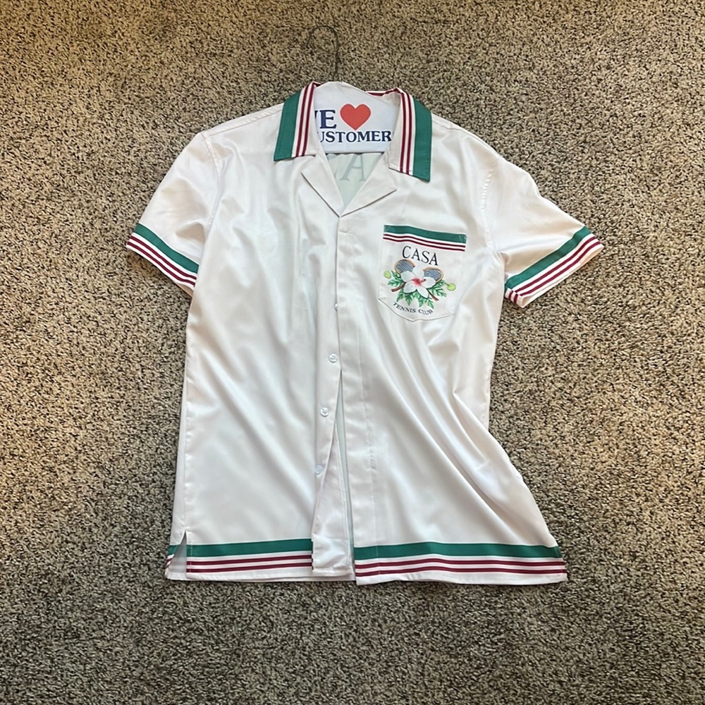 Casablanca Tennis Club INSPIRED shirt